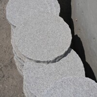Круглая плитка из гранита для дорожки D30-35 см