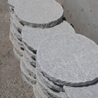 Круглая плитка из гранита для дорожки D30-35 см